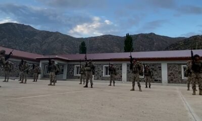 MSB görüntüleri paylaştı! Komandolarımız 40 kiloluk çantalarla operasyon için sınır ötesine geçti!. (video haber)