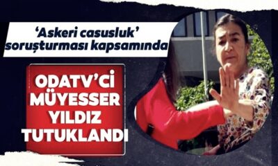 Oda TV Ankara Haber Müdürü Müyesser Yıldız tutuklandı!.