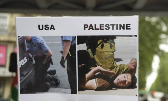 Fransa’da İsrail’e karşı ilhak protestosu…