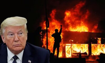 Amerika ayaklandı! Trump’tan polislere destek…