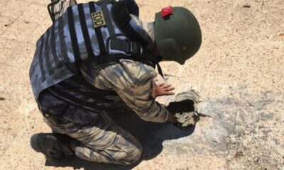 TSK, Libya’da sivillerin evlerine güvenli dönüşü için mayın temizliğinde milli teknolojiyle çalışıyor!.