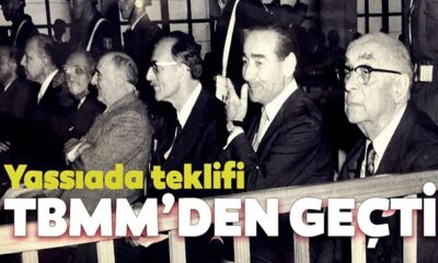 Yassıada yargılamalarının hukuki dayanağını kaldıran teklif TBMM’de kabul edildi!. (video haber)