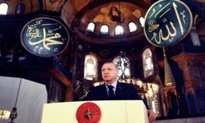 Yunan basınının gündeminde Başkan Erdoğan’ın Ayasofya kararı var!.