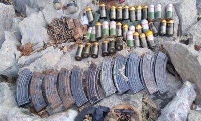 MSB duyurdu! “Pençe-Kaplan operasyonunda çok sayıda silah ve mühimmat ele geçirildi!.”