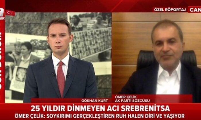 AK Parti Sözcüsü Ömer Çelik’ten önemli Ayasofya açıklaması.. (video haber)
