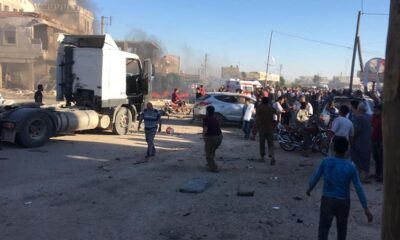 Azez’de bombalı saldırı! 4 sivil hayatını kaybetti, 20 sivil yaralı..