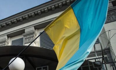 Ermeniler Azerbaycan’a destek veren Ukrayna’nın Büyükelçiliği’ne saldırdı!.