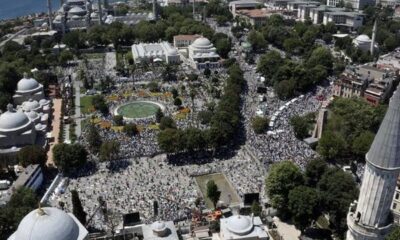 Filistin çok mutlu! Gazze Şeridi’nden Türkiye’ye Ayasofya-i Kebir Cami-i Şerifi tebriği..
