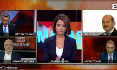 Süleyman Soylu canlı yayında Mehmet Metiner’e çok sert çıktı! “Kurumuma ve hükümetime asla laf ettirmem!.” (video haber)