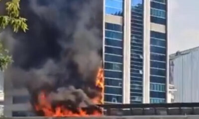 SON DAKİKA! Ankara’da büyük yangın! Plaza tahliye ediliyor!.