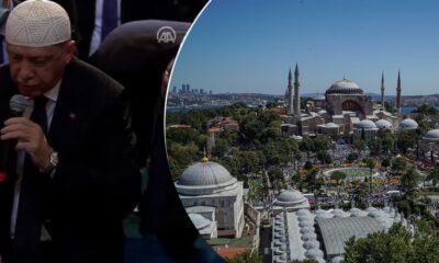 Ayasofya Camii ibadete açılıyor!. (canlı yayın)