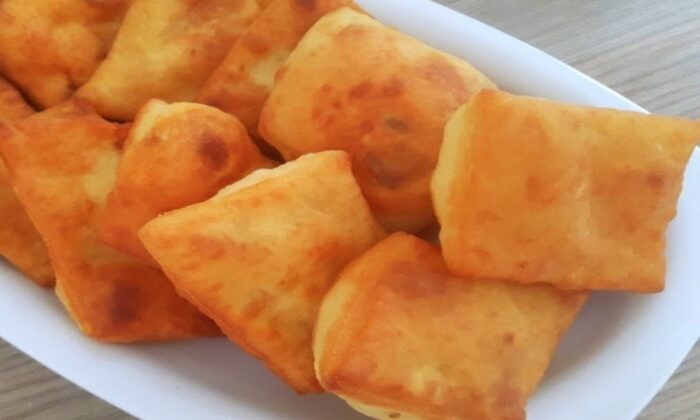 Kremalı bomba: İçi krema dolu çikolatalı pişi!.