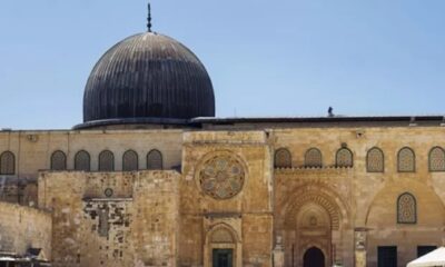 Terörist İsrail’den Mescid-i Aksa’nın duvarlarına müdahale..