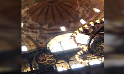 Ayasofya Cami-i Şerifi’nde Kur’an-ı Kerim tilaveti.. (video haber)