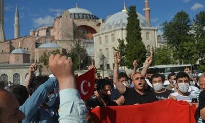Davutoğlu medyası Ayasofya’nın açılışını muhalefete mal etti!.