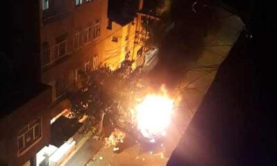 Terör yandaşlarından AK Partili belediyeye saldırı..