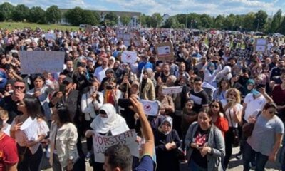 Çocukları ellerinden alınan Türk aileler ayağa kalktı! Almanya’dan Türkiye’ye yardım çığlığı.. (video haber)