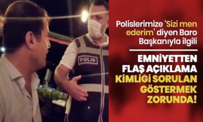 Emniyetten Ekrem Dönmez olayıyla ilgili açıklama geldi! “Kimliği sorulan ibraz etmek zorunda..”