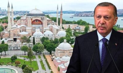 Başkan Erdoğan’dan Ayasofya Camii resti!. “Kimsenin karışmaya hakkı yok!.”