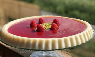 Şu ana kadar yediğiniz tatlıları unutun: Frambuazlı Muhallebi!.