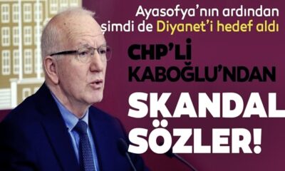 CHP’li İbrahim Kaboğlu Ayasofya’nın ardından Diyanet İşleri Başkanı Erbaş’ı hedef aldı!. (video haber)