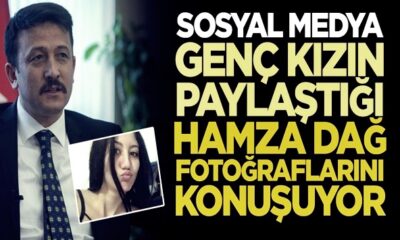 Sosyal medya, genç kızın paylaştığı Hamza Dağ fotoğraflarını konuşuyor!.