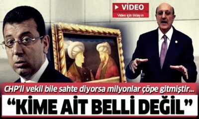 CHP’li İlhan Kesici’den İBB’ye “Fatih portresi” eleştirisi: “Kime ait olduğu belli değil! Böyle reklam yapılmaz!.” (video haber)