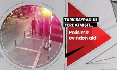 İstanbul Şile’de Türk bayrağını yere atan şahıs tutuklandı!.