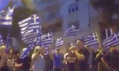 Ayasofya kararını sindiremeyen Yunan sokaklara dökülüp, nefret kusmaya başladı!. (video haber)