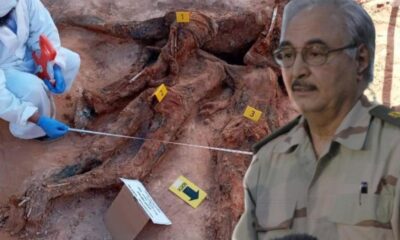 Libya’nın Terhune kentinde Hafter milislerine ait işkence zindanları ortaya çıktı!.