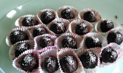 10 Dakikaya hazır: Bisküvili çikolata topları!.