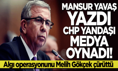 Mansur Yavaş yazdı, Sözcü ve Cumhuriyet oynadı! Asfalt fiyatları üzerinden yapılan algı operasyonunu Melih Gökçek bozdu!.