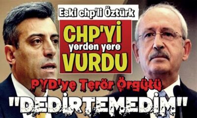 Eski CHP’li Öztürk Yılmaz’dan çok konuşulacak sözler! “PYD’ye 6 ay boyunca terör örgütü dedirtemedim!.” (video haber)