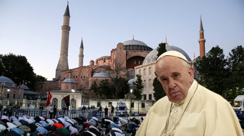 Osmanlı korkuları hiç bitmedi! Papa Francis'ten Ayasofya açıklaması.. | | Haber, Haberler, Son Dakika Haberler