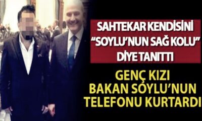 Genç kızı İçişleri Bakanı Süleyman Soylu’nun telefonu kurtardı!.