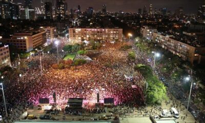 Tel Aviv’de, Amerikan köpeği katil karşıtı protesto düzenlendi!.