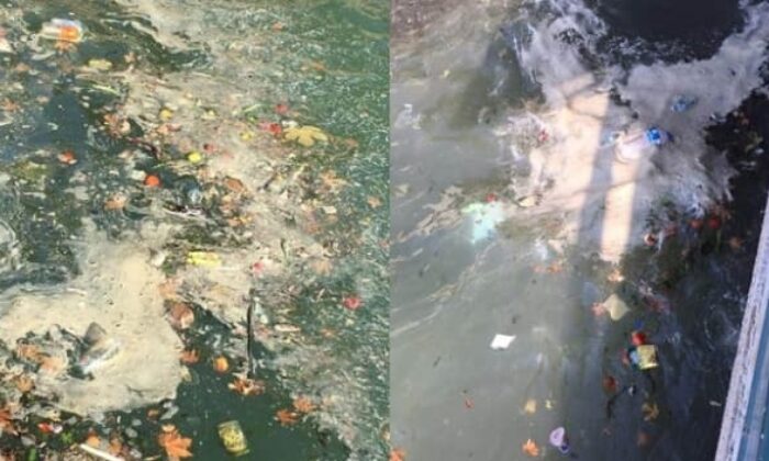 Türkiye’nin en turistik ilçesinde büyük rezalet! Deniz çöplüğe döndü CHP’li belediye seyrediyor!.