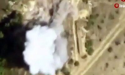 Ermeni topçu birliklerinin yönetildiği merkez havaya uçuruldu!. (video haber)