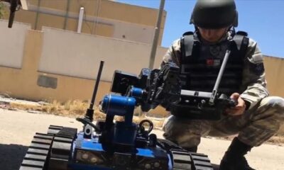 Yerli ve milli robot “Kutlu” Libya’da…