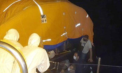 Yunanistan’ın teknelerine el koyup, Türk Kara Sularına ittiği 37 göçmen kurtarıldı!.