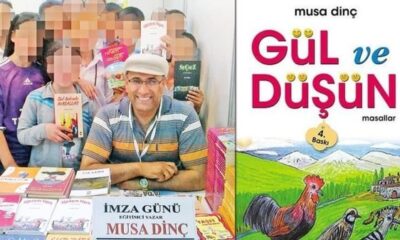Gül ve Düşün isimli skandal masal kitabının yazarı Musa Dinç HDP’li çıktı!.