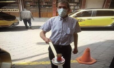 Fahrettin Koca’nın fotoğrafını paylaştığı çaycı fenomen oldu!.
