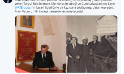 Fahrettin Altun’tan düşmanlara Turgut Reis ile cevap! “Namertlere yedirmeyeceğiz!.”