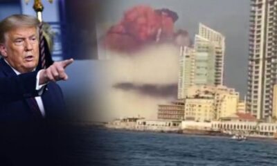 Trump’ın Beyrut çelişkisi! “Korkunç bir saldırı” dediği patlama için ABD Başkanından yeni açıklama! “Bu belki bir kazaydı, belki de saldırıydı!.”