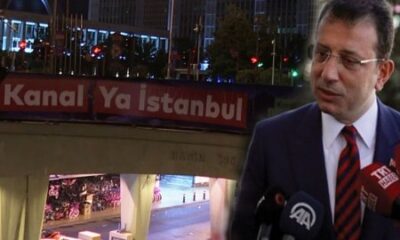 İstanbul Valiliği, İmamoğlu’nun “Ya Kanal Ya İstanbul” afişlerini söktü!.