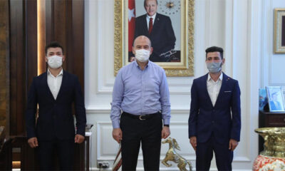 Süleyman Soylu, şehit aileleriyle görüştü!.
