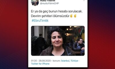 Polis, DHKP-C’li teröristi övüp devleti tehdit eden CHP’li Mutlu Yıldırım alçağı için harekete geçti!.