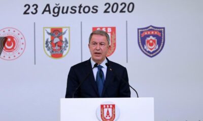 Hulusi Akar sert çıktı! “Akdeniz’de oldu bittiye izin vermeyeceğiz!.”