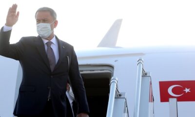 Hulusi Akar ve komutanlar Azerbaycan’da…