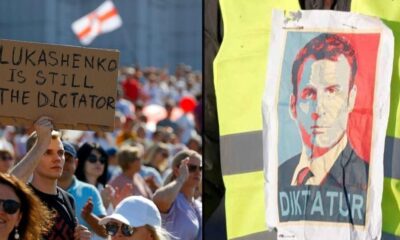 Belarus’ta ki protestoları destekleyen Macron’a tepki! “Sen önce kendi ülkene bak!.”